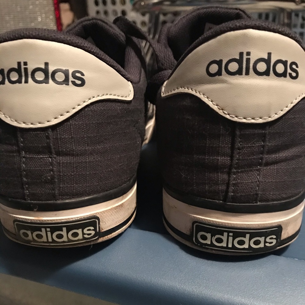 Blue adidas